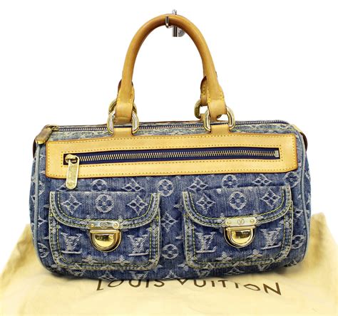 denim blue louis vuitton bag|louis vuitton denim speedy.